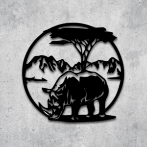 Rhino Scene Round