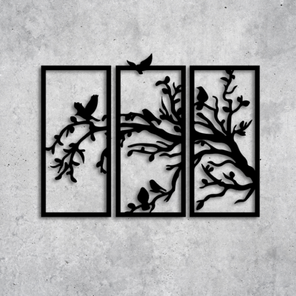 Bird & Tree Panels