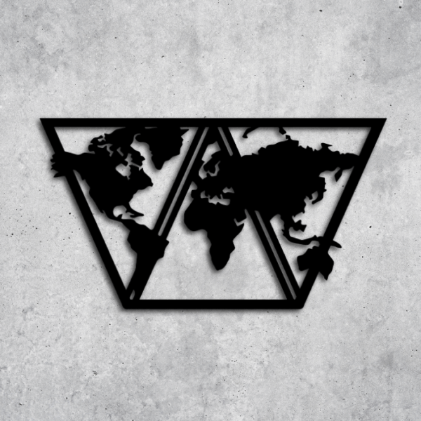 Hexagon World Map
