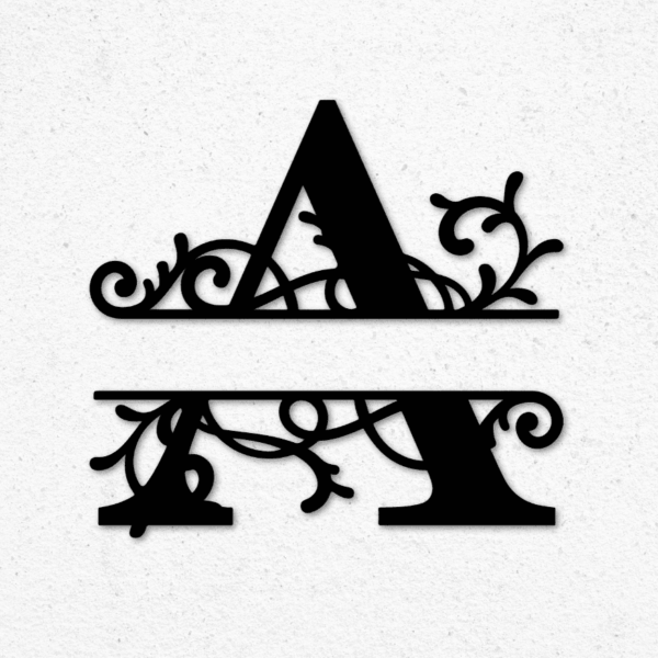 Swirly - Black Aluminium