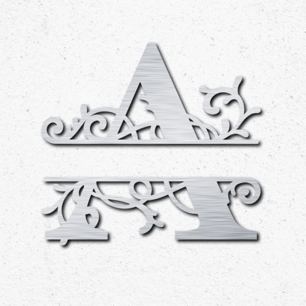 Swirly - Silver Aluminium