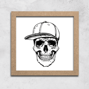 Retro Skull 3