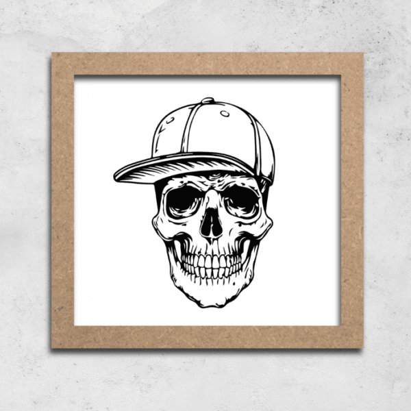 Retro Skull 3