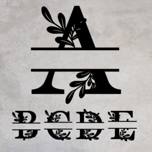 Leafy Monogram Design Bundle
