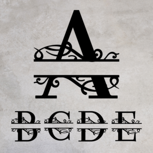 A-Z Monogram Design File