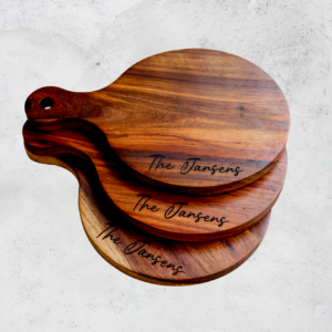 Small Cheese Boards Custom Logo
